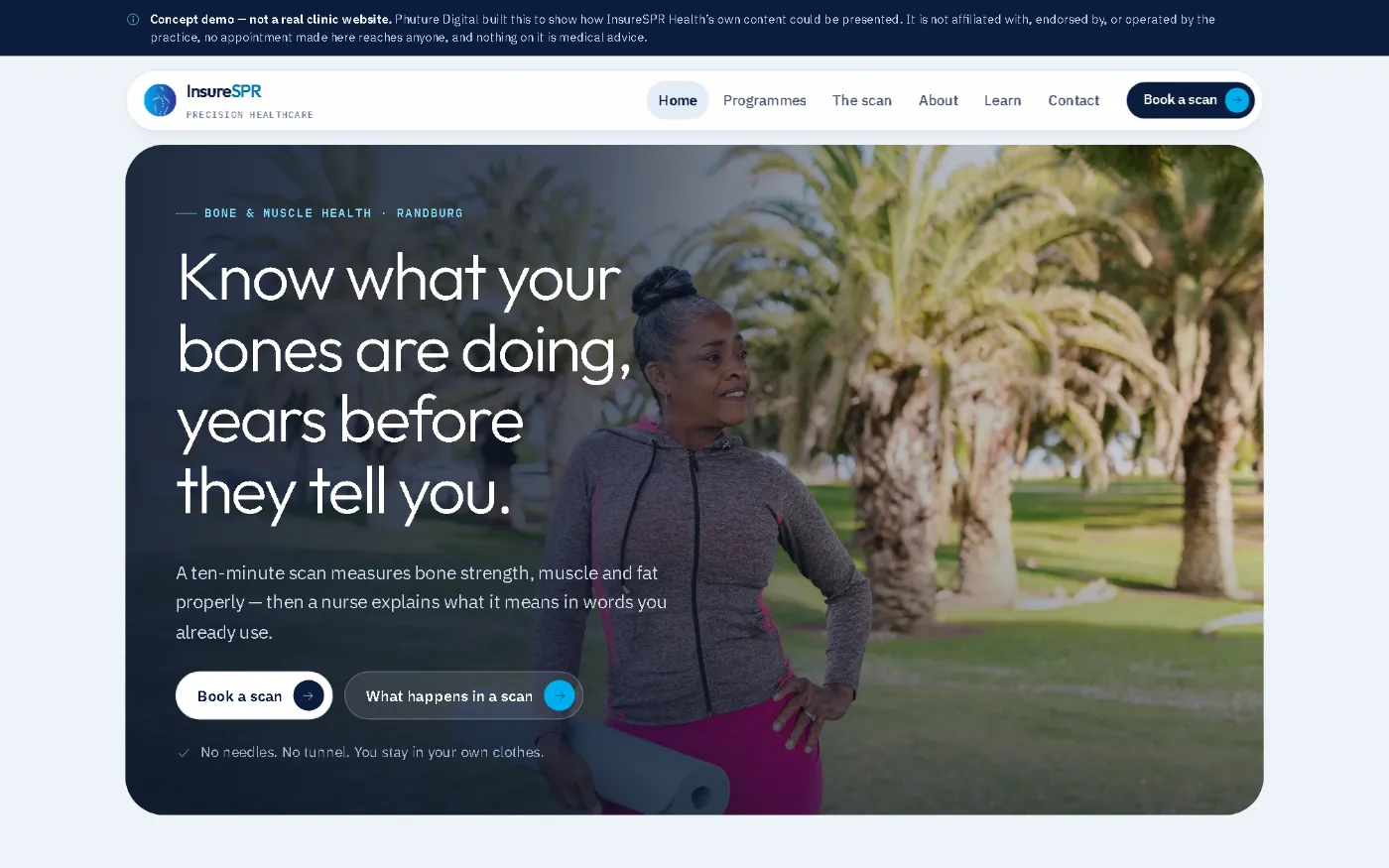 InsureSPR Health — Concept Redesign